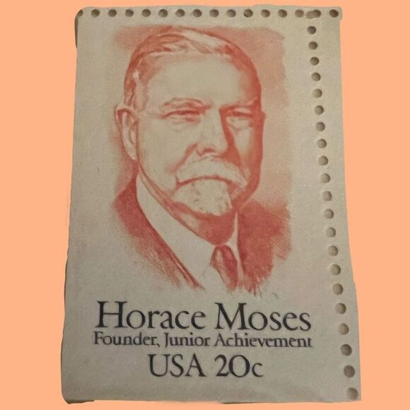 MNH UNITED STATES-1984 SC#2095 Horace Moses JA Founder Stamp Sheet - Picture 3 of 3